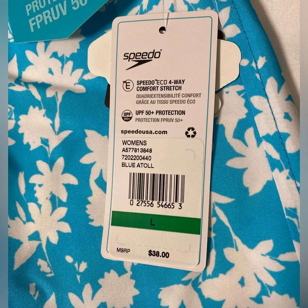 NWT Speedo Vibe Collection Swim Shorts